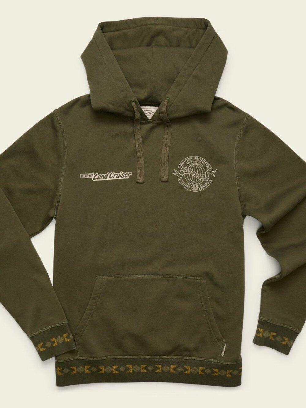 NWT Howler Bros Land Cruiser Hoodie : Fatigue (L)